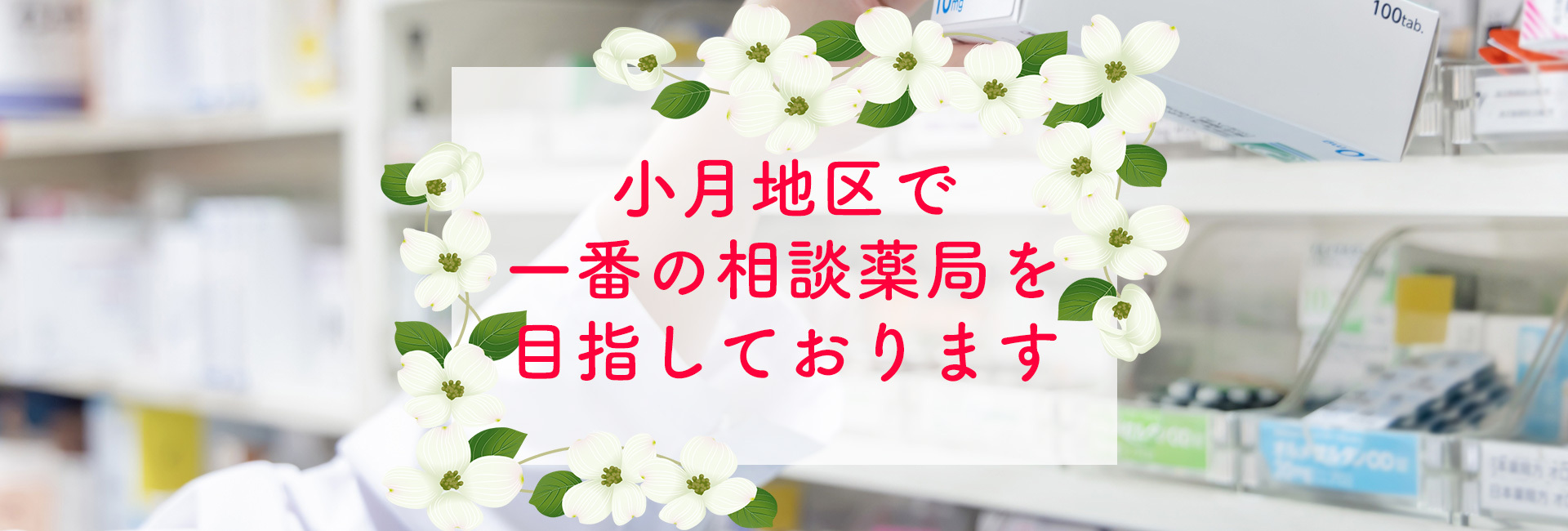 ハナミズキ薬局,小月店,山口県,下関市,小月駅前,処方せん